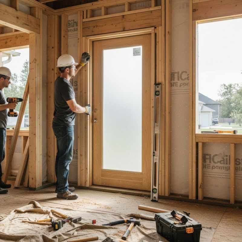 Entry Door Installation detail